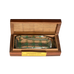 Premium Second Flush Darjeeling Tea in a Carved Wooden Box with Brass Elephant - Golden Tips Tea (India)