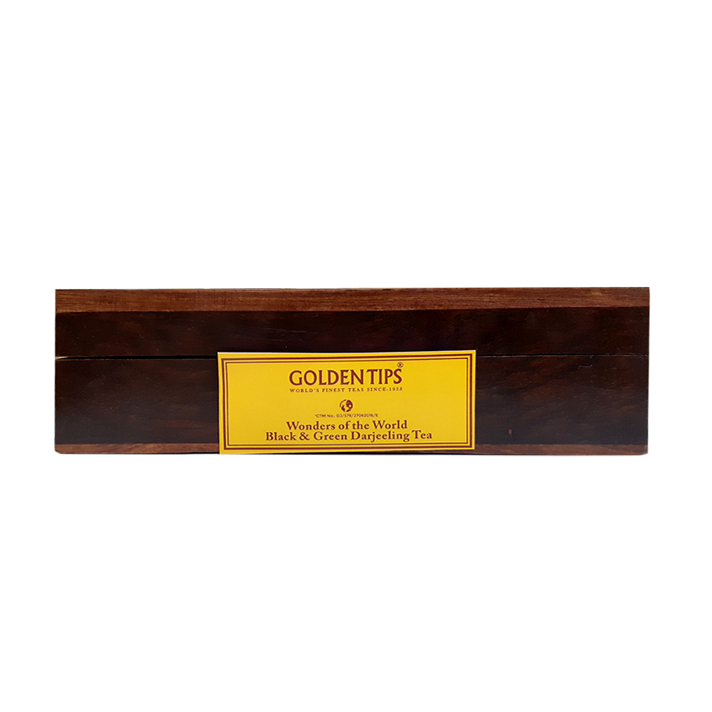 Buy Organic Tea Wooden & Jute Gift Boxes | Golden Tips Tea (India)