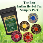 Herbal Tea Sampler Pack - Golden Tips Tea (India)