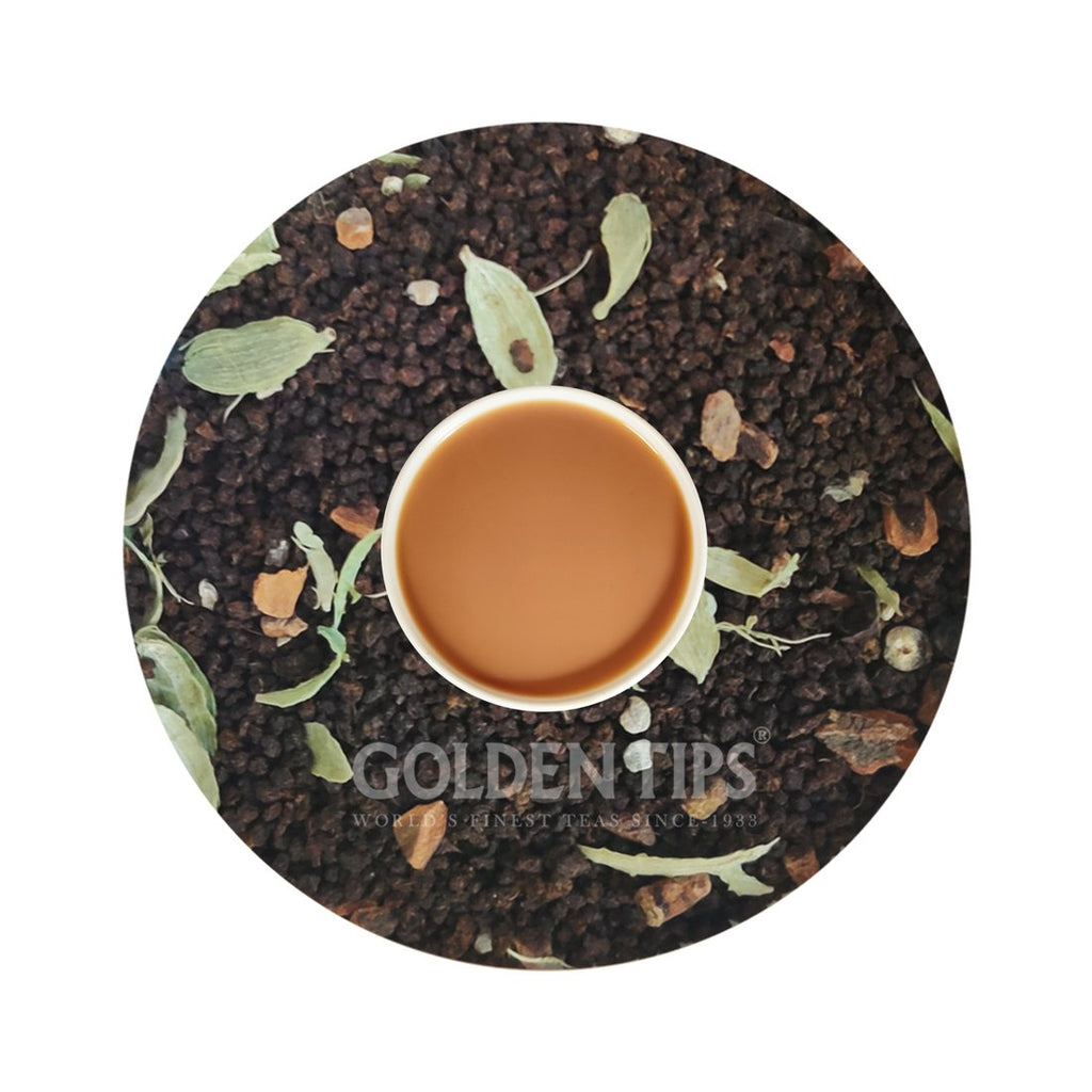 Masala Chai India's Authentic Spiced Tea  (Sample Pack) - Golden Tips Tea (India)