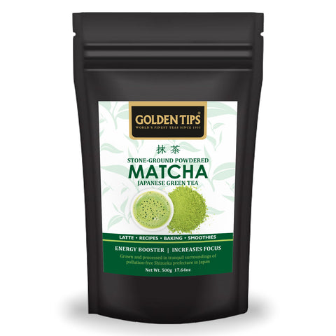 Japanese Matcha Green Tea Powder - Golden Tips Tea (India)