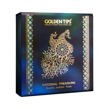 National Treasure Exotic Indian Darjeeling Tea Box - Golden Tips Tea (India)