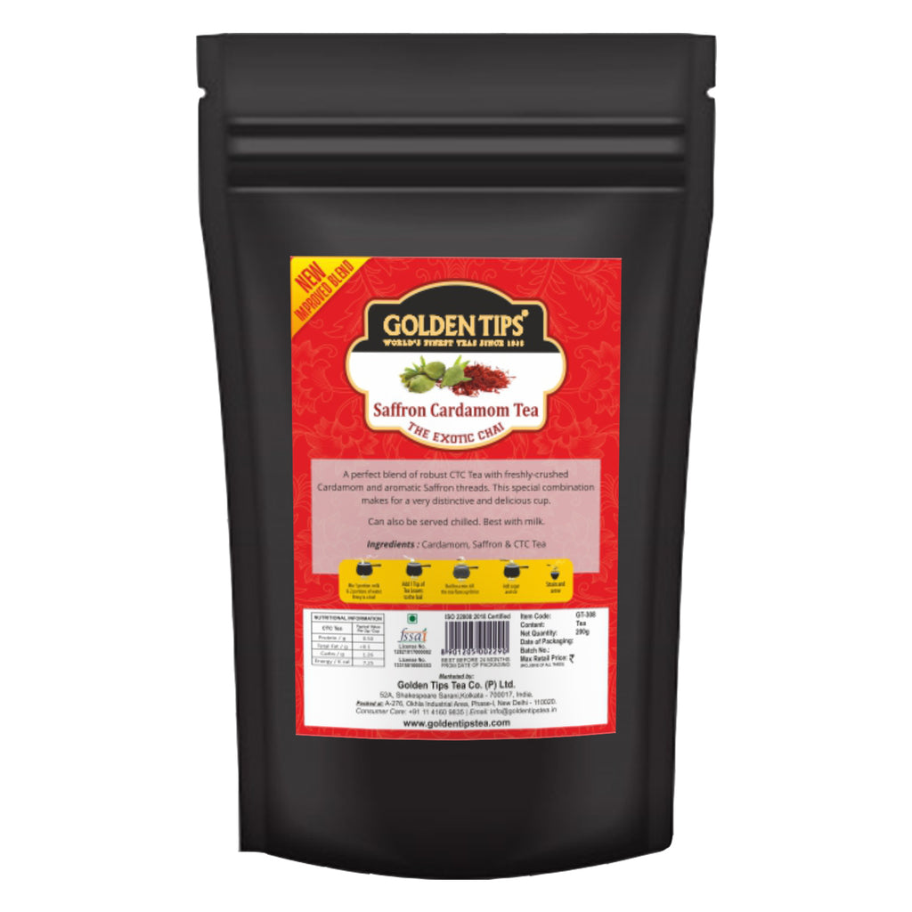 Saffron Cardamom Exotic Chai