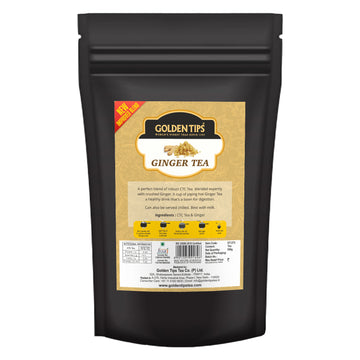 Ginger CTC Black Tea - Golden Tips Tea (India)