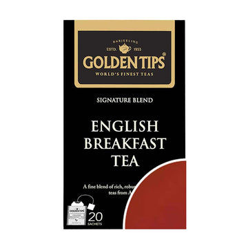 English Breakfast Envelope - Tea Bags - Golden Tips Tea (India)