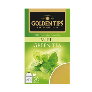 Mint Green Envelope - Tea Bags - Golden Tips Tea (India)